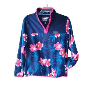 Lands' End Pullover Fleece Sweater